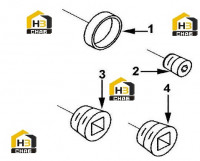 Детали компоновочные для установки отопления