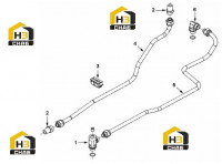 Трубки охлаждающей жидкости компрессора