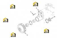 Шкив вентилятора