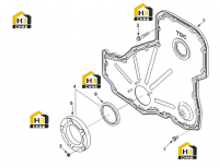 Крышка передняя