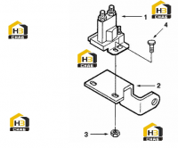 Переключатель магнитный в сборе