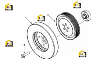 Шкив коленвала