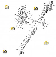 Корпус топливного насоса