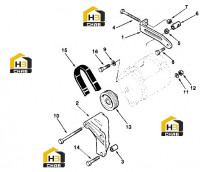 Кронштейн генератора
