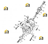 Крышка передняя топливного насоса