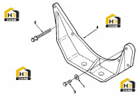 Опора передняя двигателя