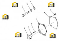 Крышка гидравлического насоса
