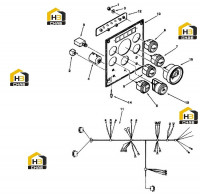 Проводка панели