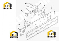 Корпус отопителя двигателя