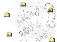 Крышка передняя