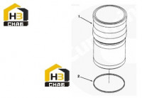 Гильза цилиндра в сборе