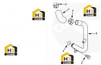 Патрубок впускной воздушного компрессора