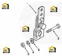 Рычаг дроссельной заслонки