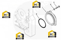 Соединение переднего редуктора