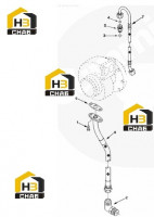 Трубопровод турбонагнетателя