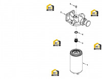 Головка топливного фильтра