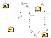 Шланг подачи масла