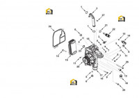 Радиатор масляный с комплектующими