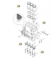 Блок цилиндров в сборе