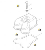 Крышка клапанная в сборе