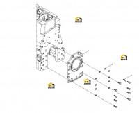 Крышка сальника в сборе