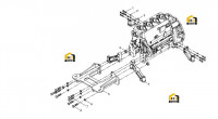 Группа кронштейнов двигателя