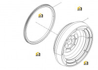 Венец маховика двигателя