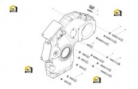 Крепление передней крышки