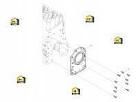 Крепление задней крышки