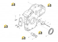 Крышка передняя