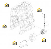 Фильтр масляный в сборе