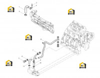 Патрубки масляного радиатора