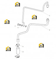 Патрубки турбонагнетателя