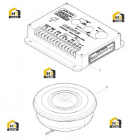 Регулятор электронный и корпус воздушного фильтра