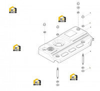 Крышка двигателя