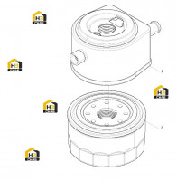 Фильтр масляный и охладитель