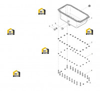 Поддон масляный в сборе