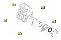 Прокладка задней крышки