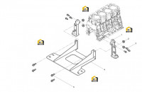 Кронштейн двигателя
