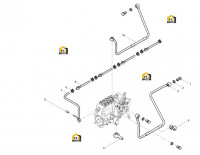 Крепление труб высокого давления