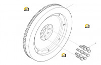 Маховик в сборе