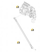 Патрубок маслозаборный с крепежными болтами