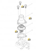 Термостат в сборе