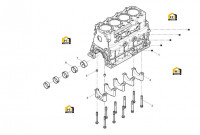 Узел блока цилиндров