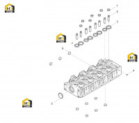 Комплектующие головки блока цилиндров