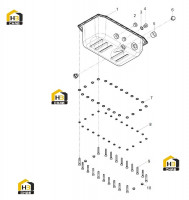 Поддон масляный в сборе