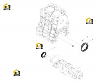 Прокладки коленчатого вала