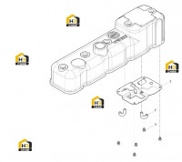 Крышка головки блока цилиндров
