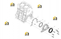 Прокладка задней крышки
