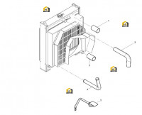 Крепление радиатора